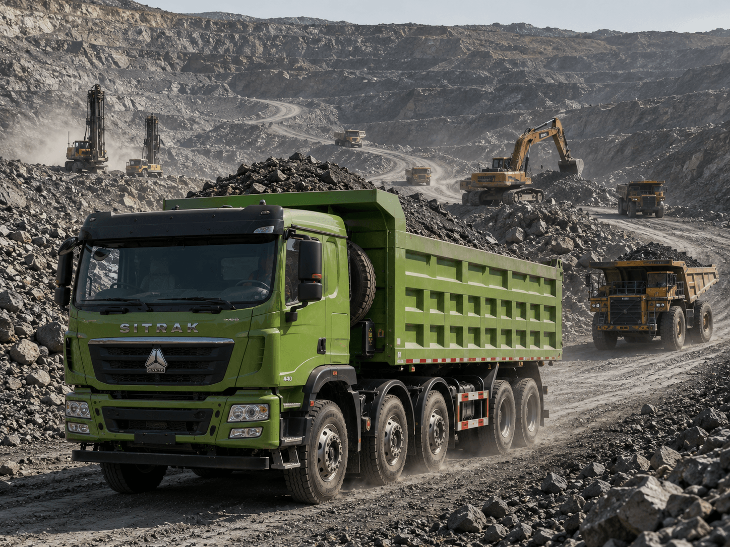 For Large Mining Operations