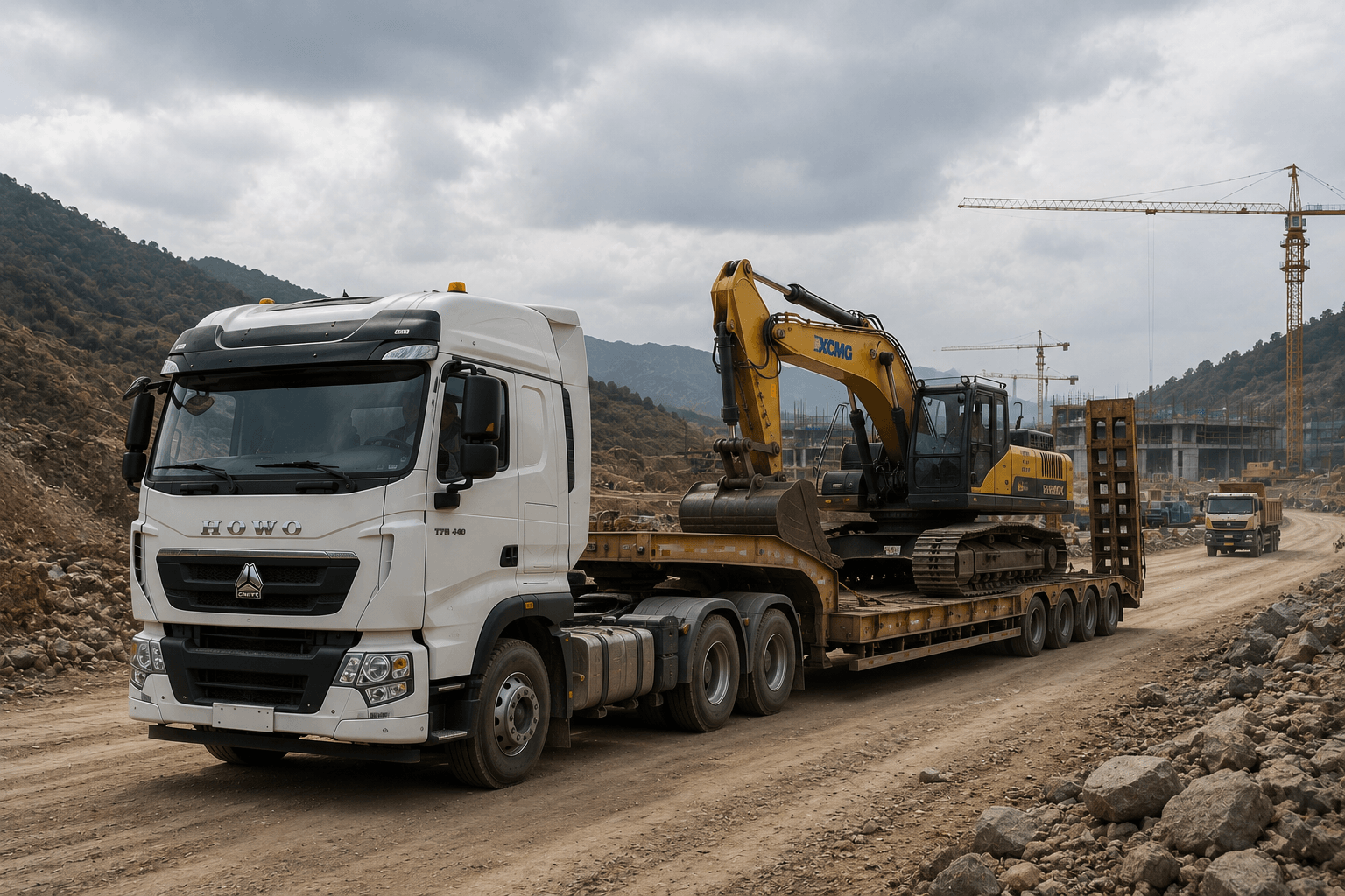 For Heavy Equipment & Machinery Transport