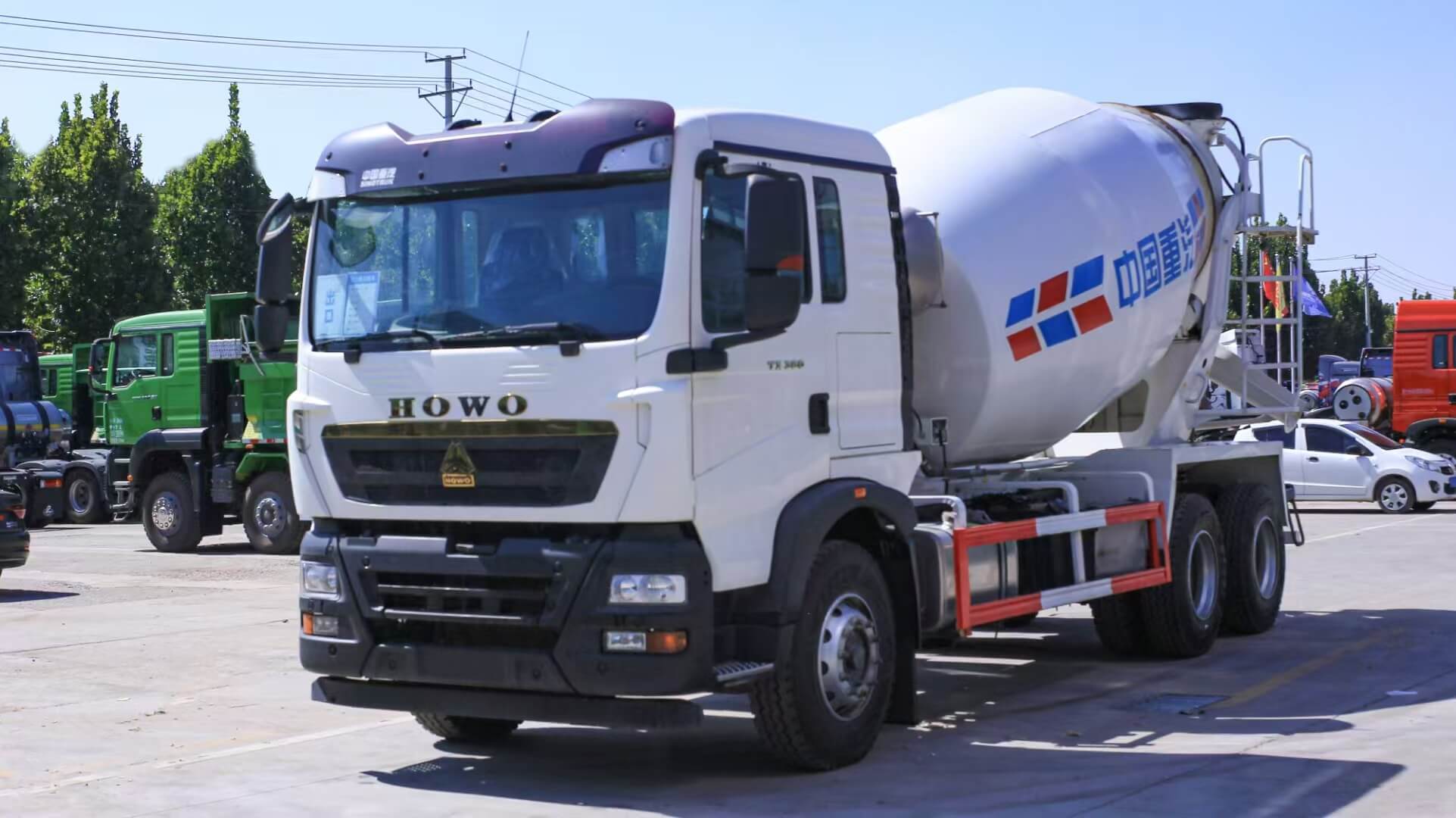 howo tx concrete mixer truck (1)