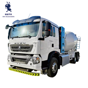 Howo TX7 Agitator Truck CNG Marco de doble capa Camión de concreto de hormigón camión