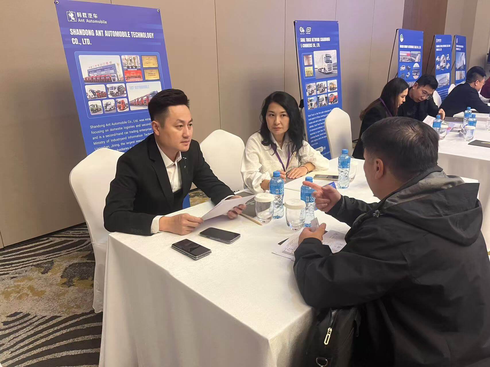 Ant Heavy Trucks Invited to China (Shandong)-Kyrgyzstan Used Vehicle Export Thematic Matchmaking Meeting