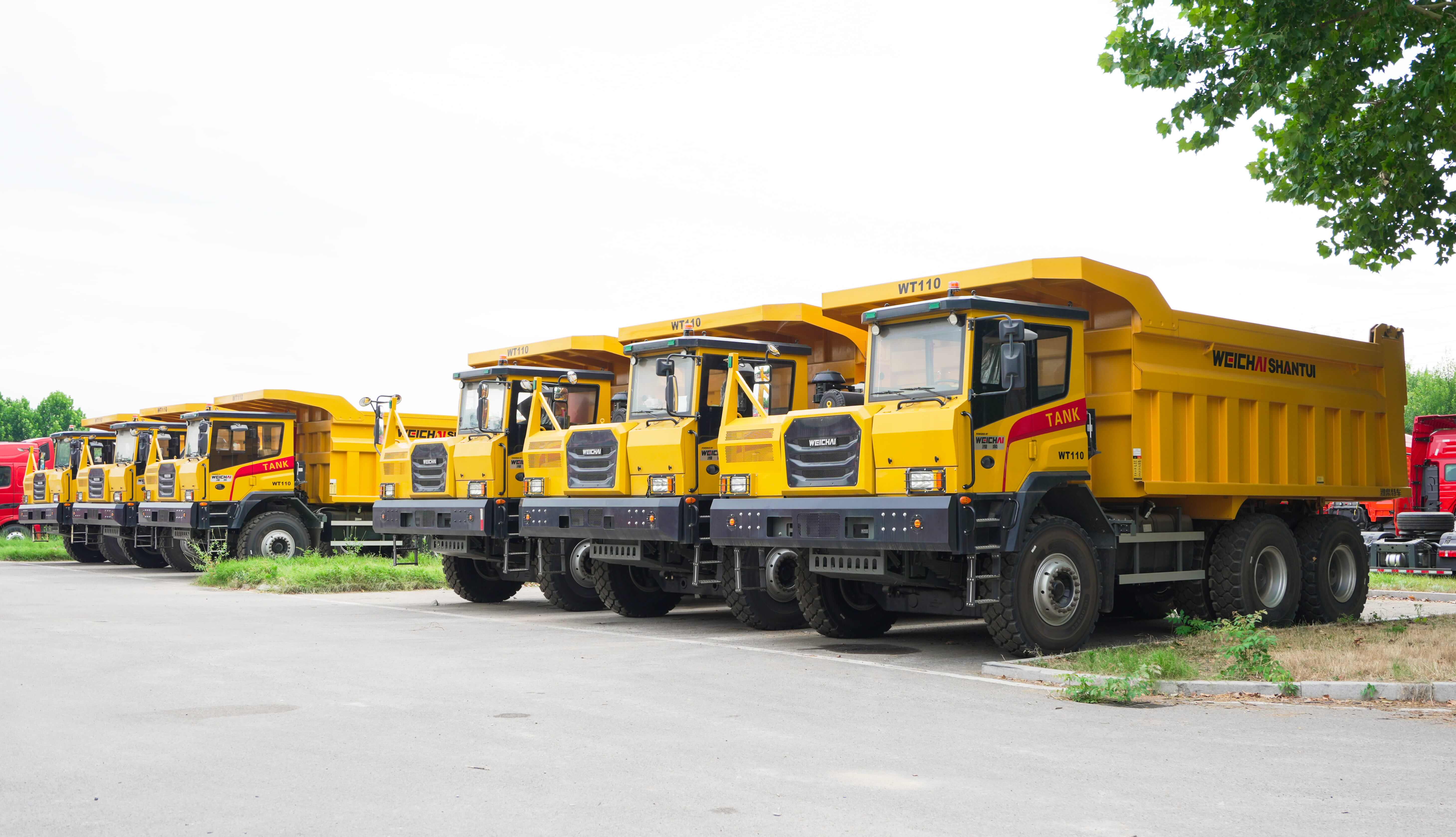 50 units WT110 mining dump truck stock China