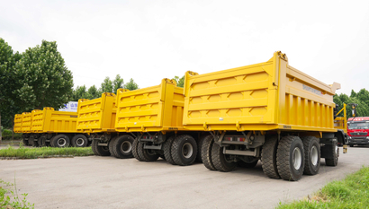 Mining Dump Truck in stock