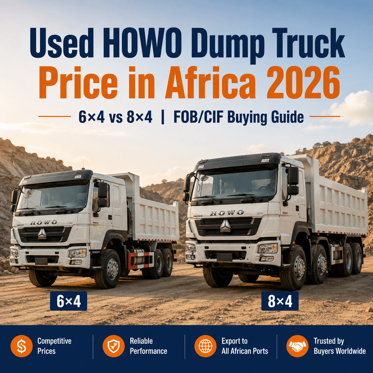 used howo dump truck price in africa.png