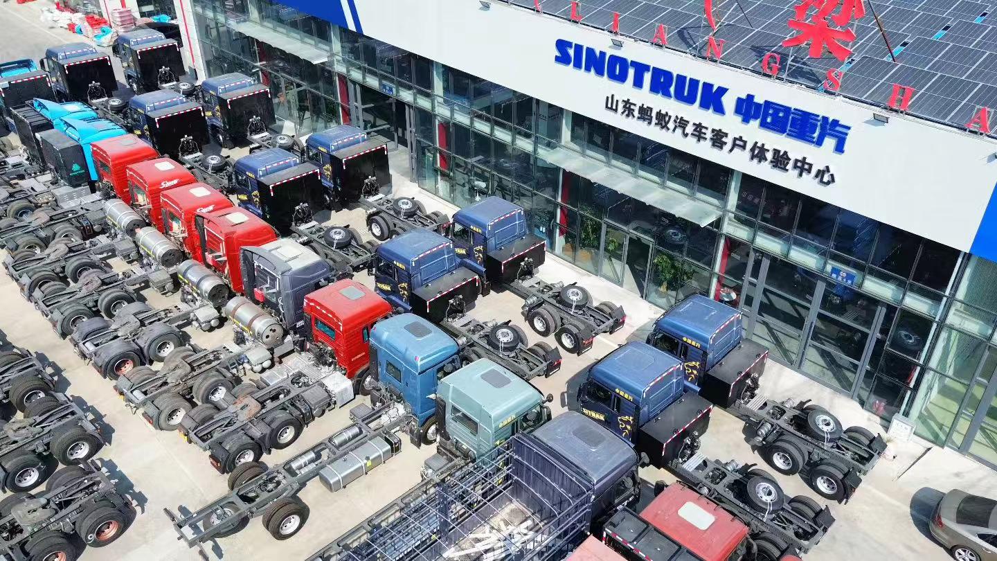 SITRAK tractor truck inventory available for overseas customers.jpg