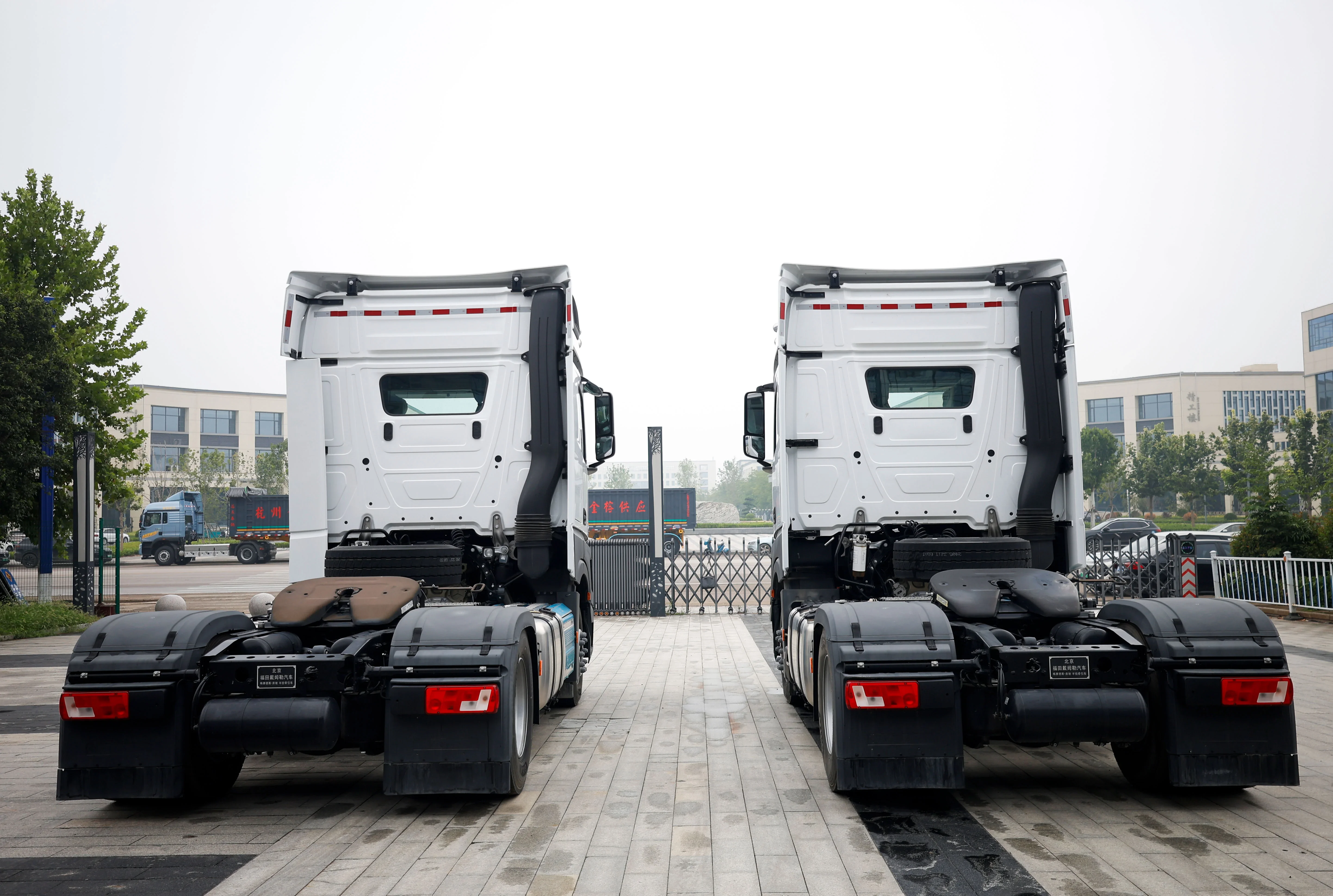 Mercedes-Benz Actros heavy tractor trucks available in stock.webp