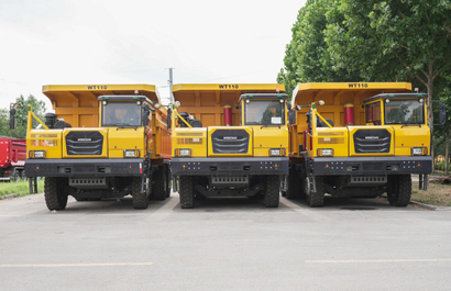 Mining Dump Truck in stock