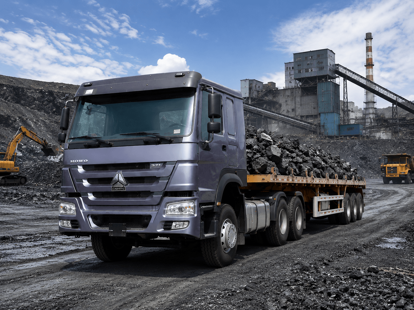 HOWO 371 6x4 Tractor Truck Mining and Industrial Logistics