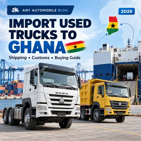 How to Import Used Trucks from China to Ghana.webp