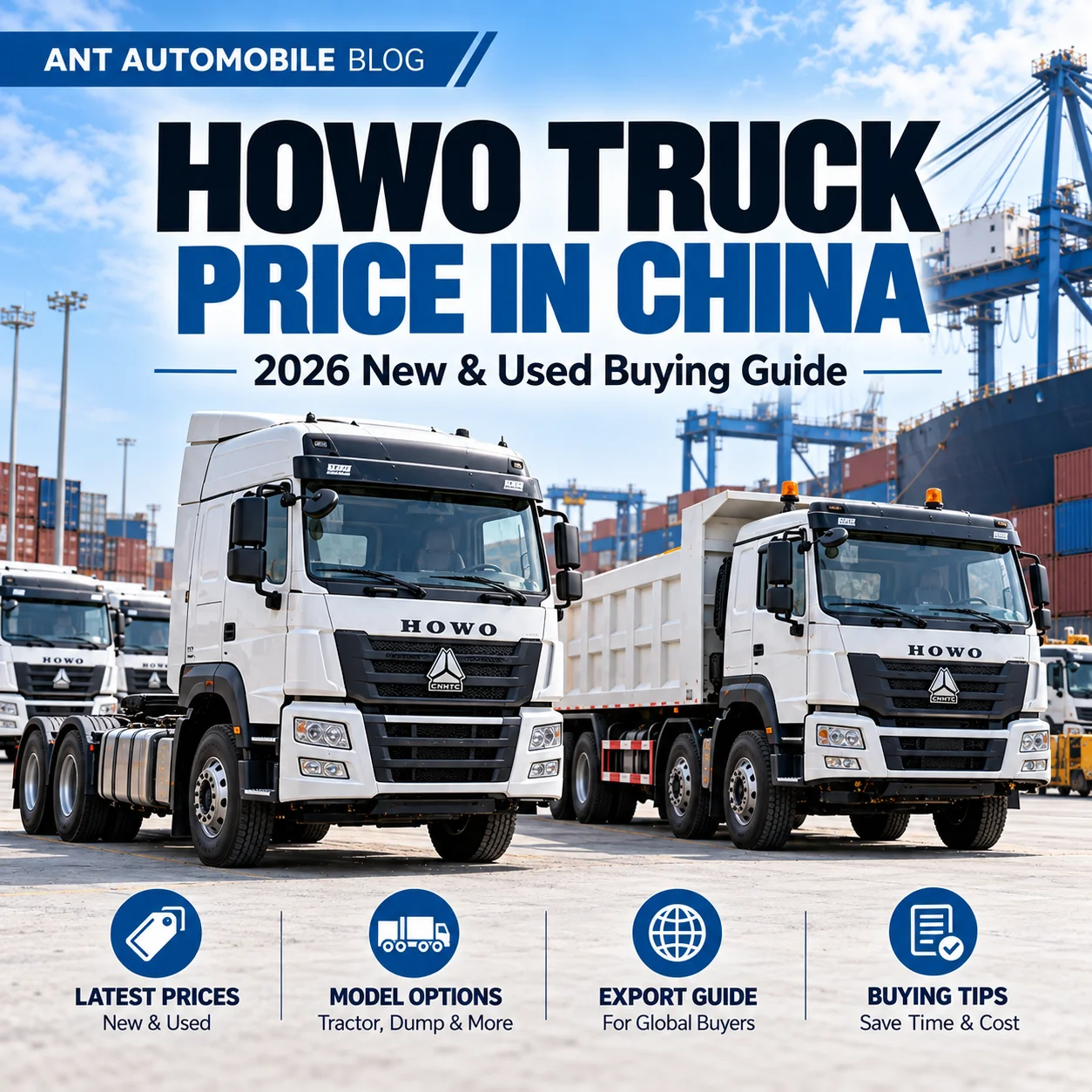 HOWO Truck Price in China 2026 - New & Used Buying Guide.webp