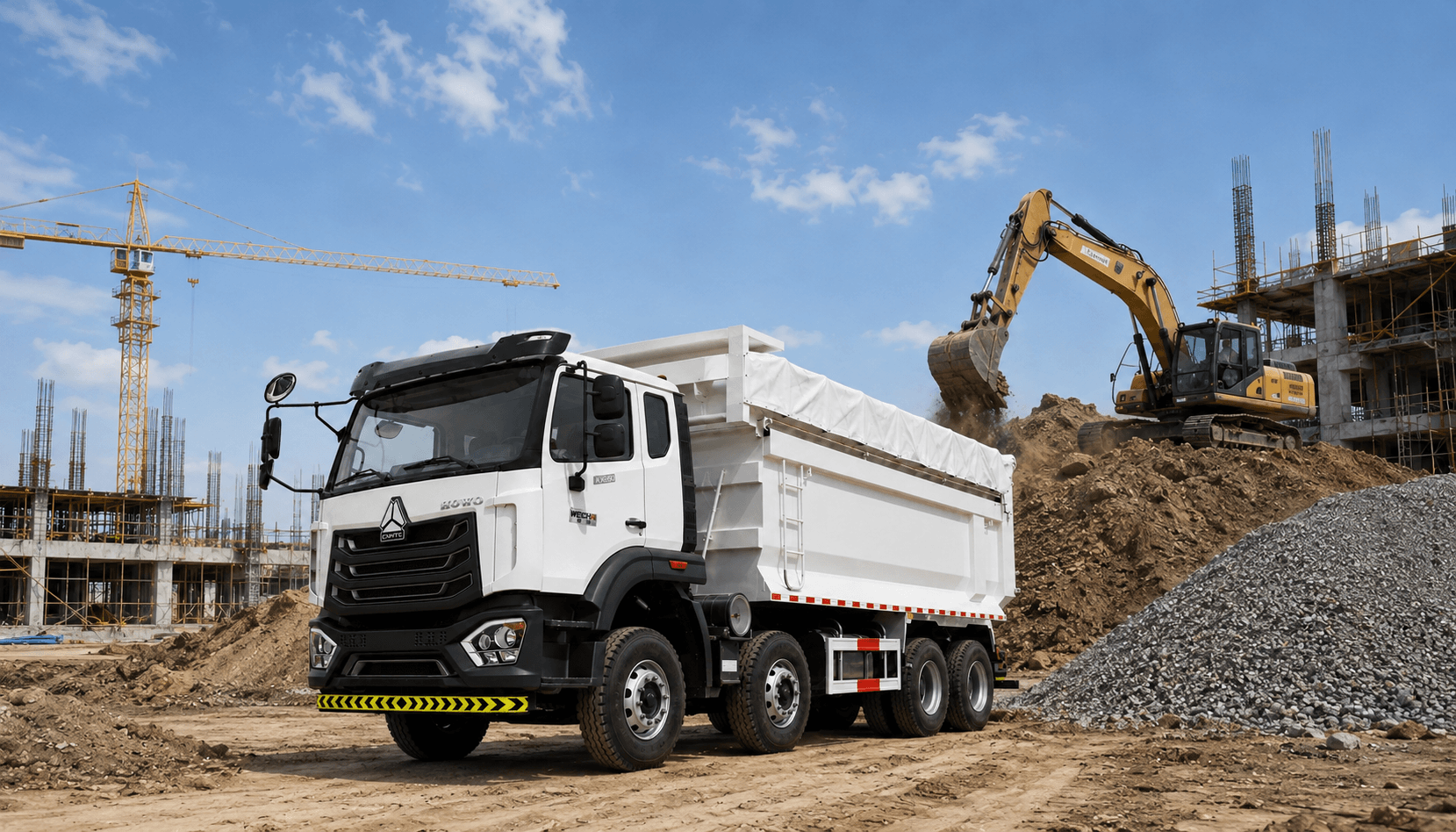 dump truck Construction Projects
