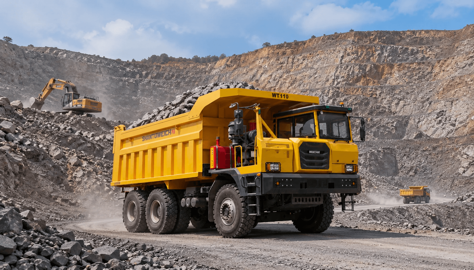 dump truck Quarry Operations