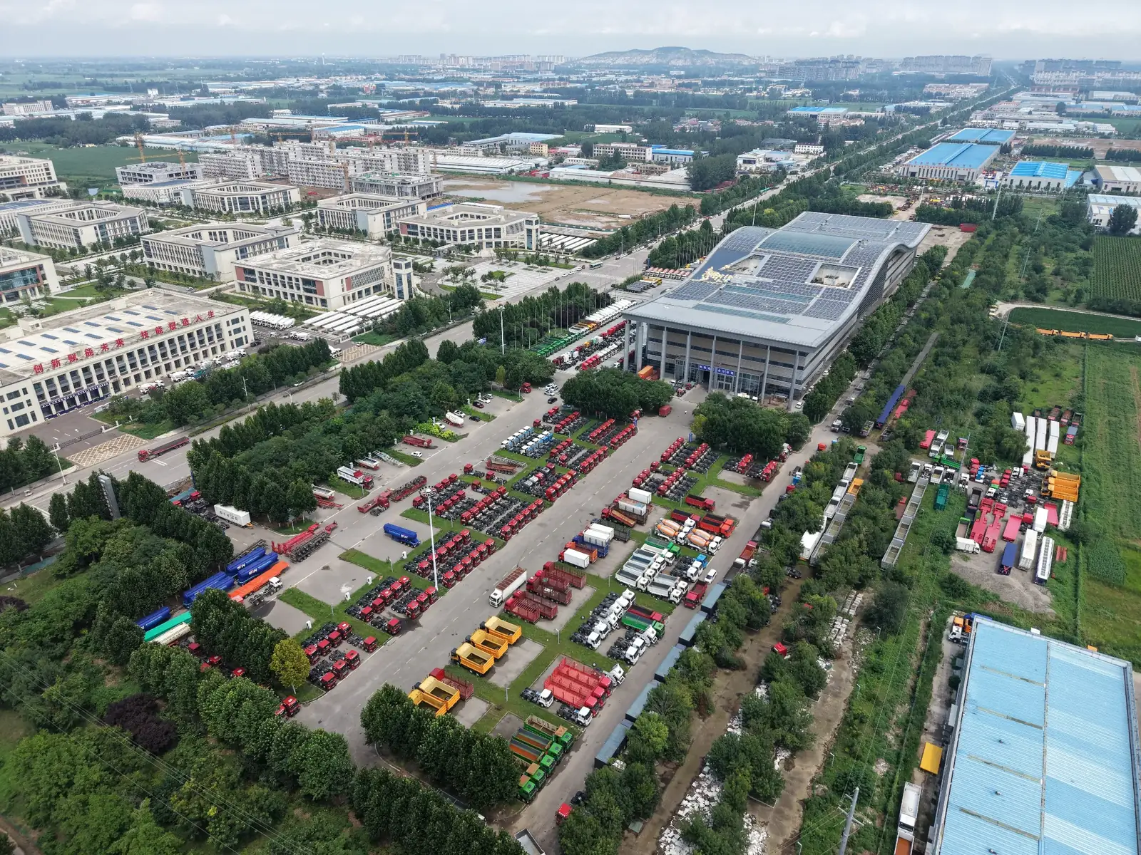 Current Heavy Truck Stock at Liangshan Exhibition Center for sale.webp