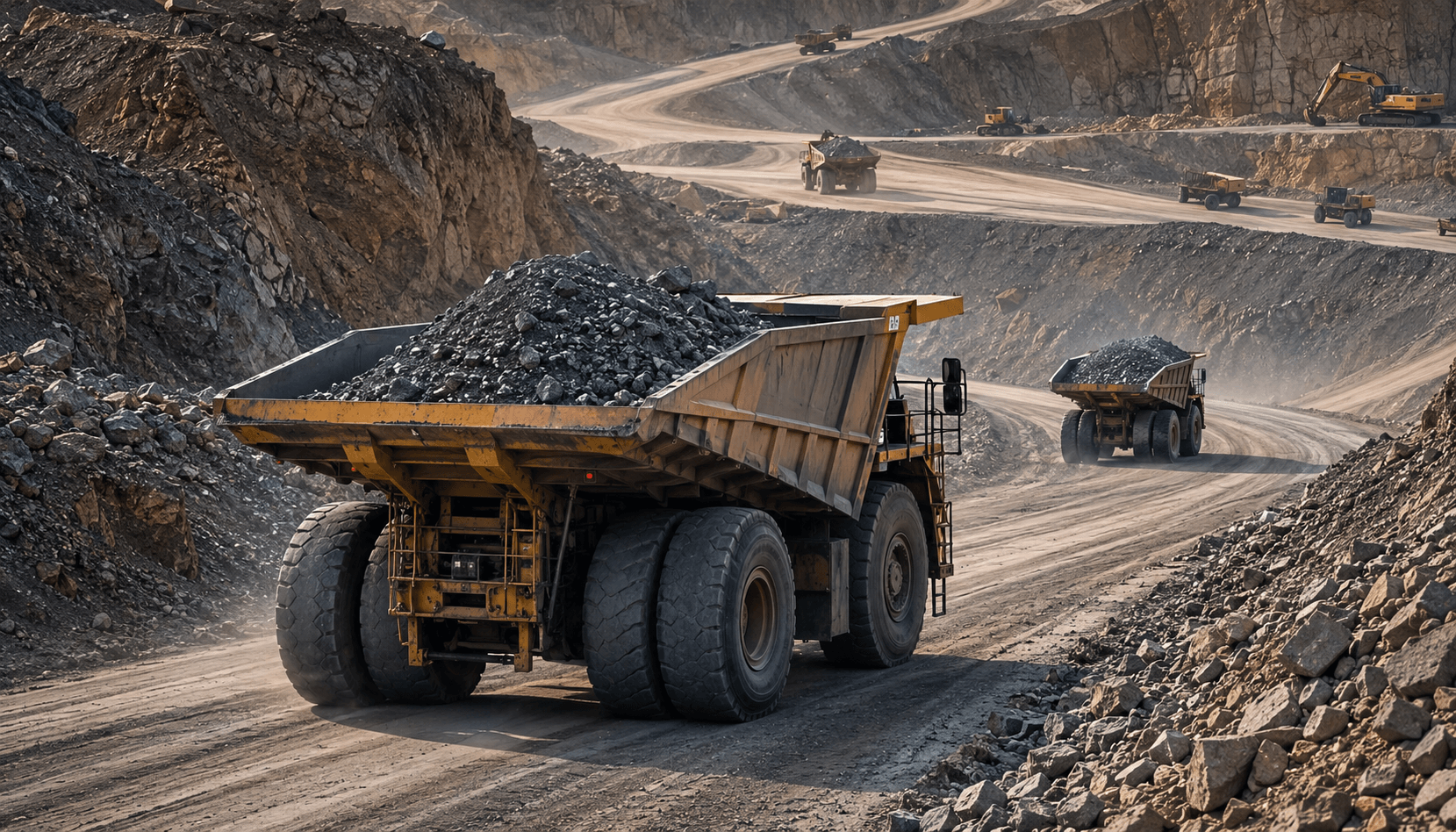 dump truck Mining Transport