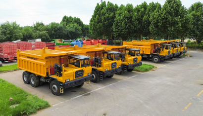 Mining Dump Truck in stock